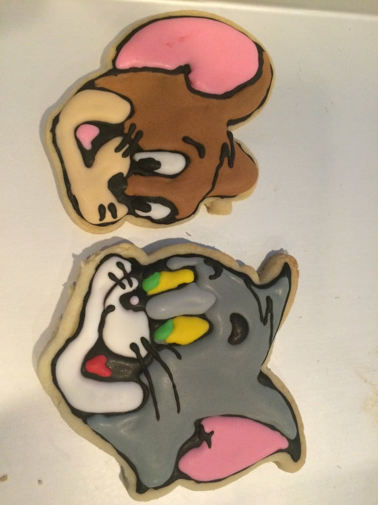 Tom and Jerry Cookie Cutters
