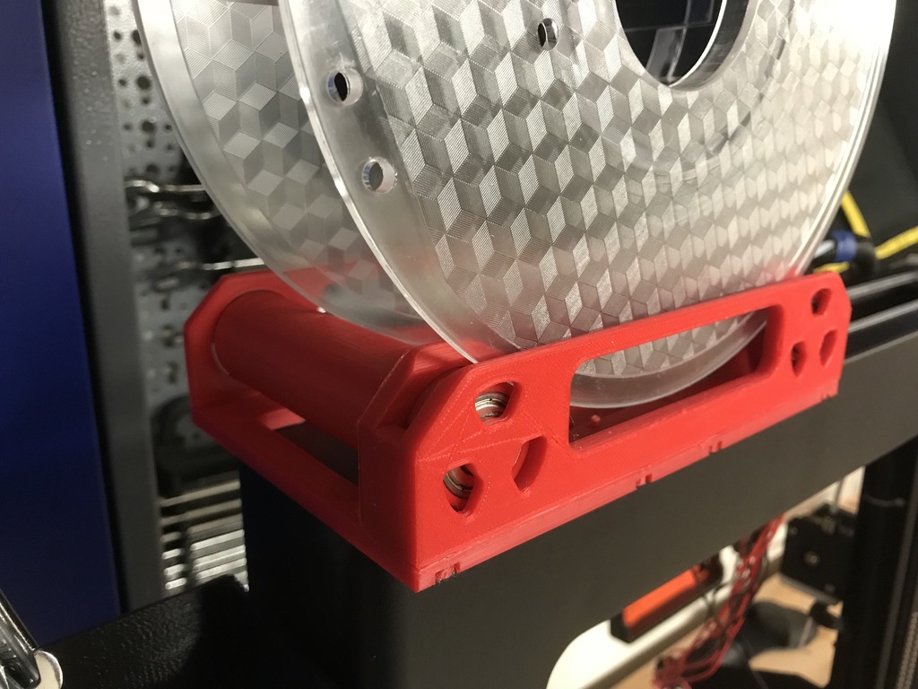 Filamentholder without screws