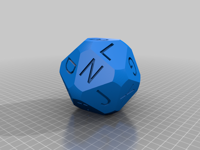 Parametric Dice (Platonic Solids)