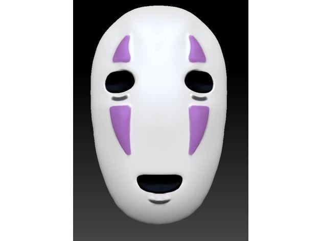 No-Face Mask from SpiritedAway (Wearable if Modified)