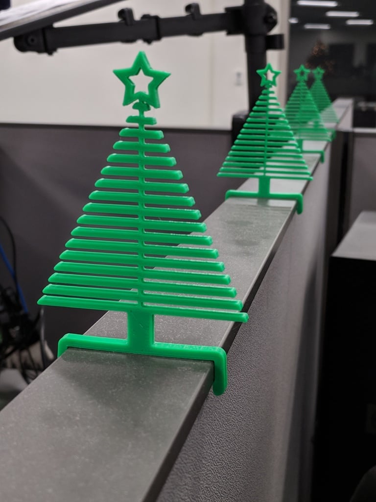 Flexy Christmas Tree for 50mm Cubicle Wall