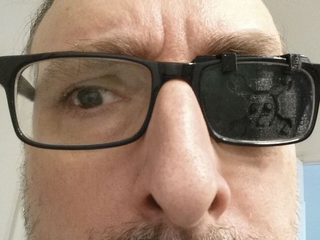 Hackaday Jolly Wrencher Clip On Eye Patch