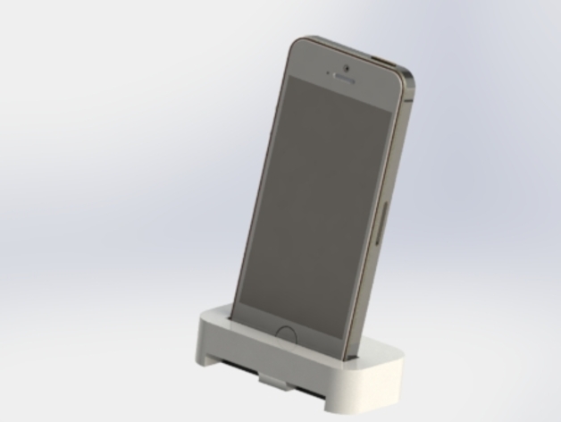 Iphone 5s stand and charging dock