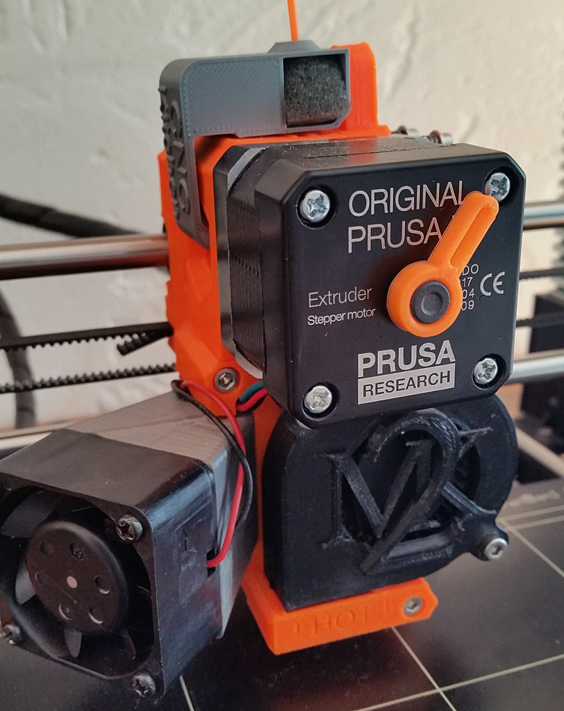 Prusa I2 extruder motor rotation indicator