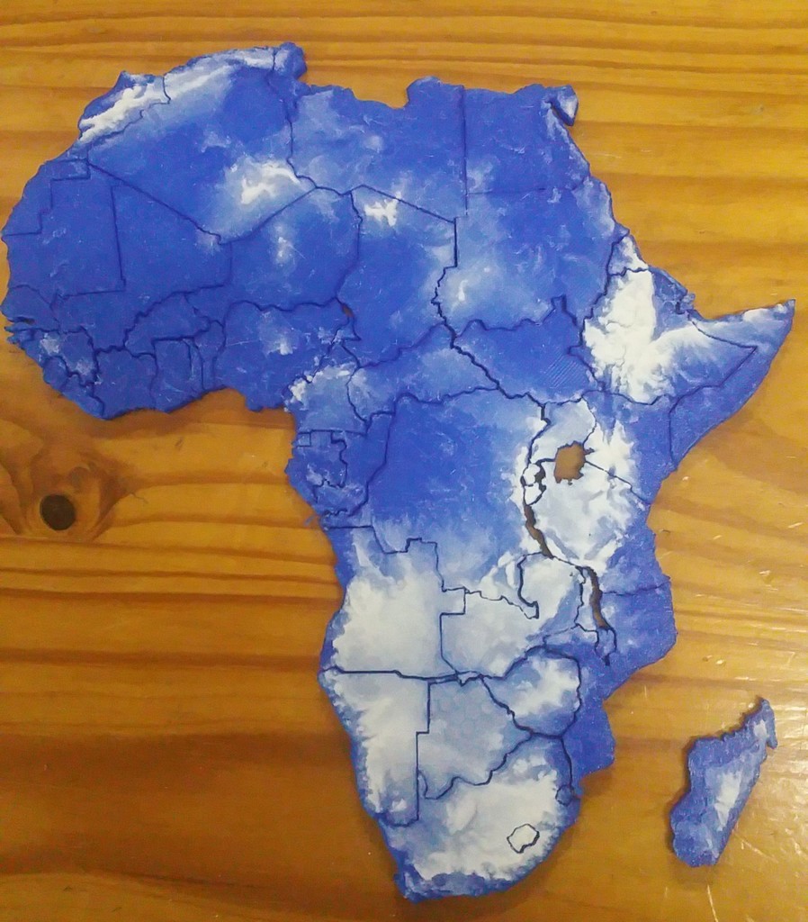 Africa country puzzle