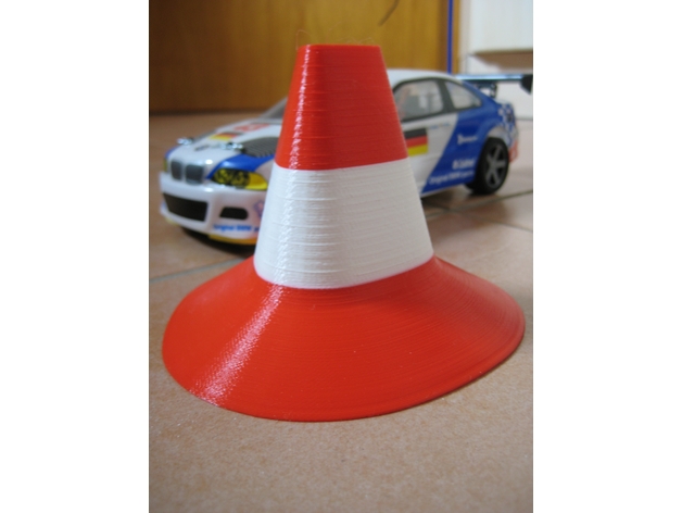 Traffic Cone for RC Car office races