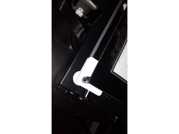 Heat Bed Corner Glass Adapter - Wanhao Duplicator i3 Plus
