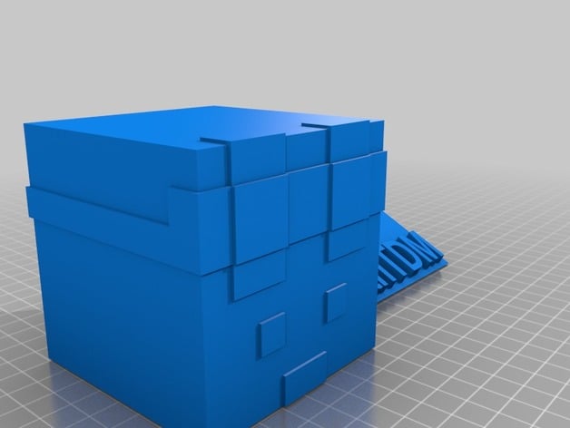 DanTDM Minecraft Head 3D Model