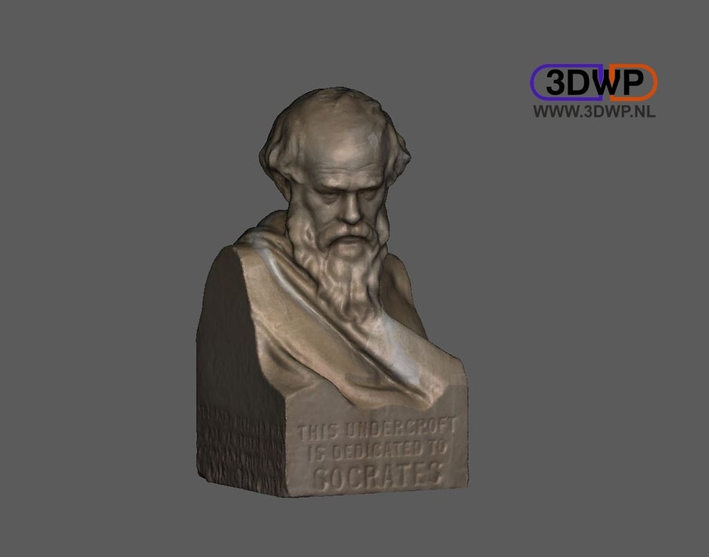 Socrates Bust (3D Scan)