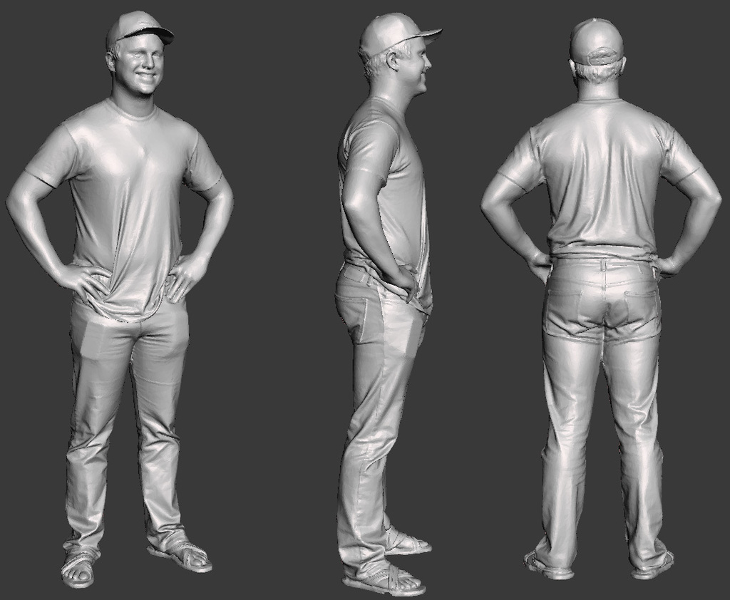 character 5 3dscan
