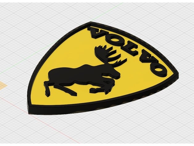 Volvo moose emblem