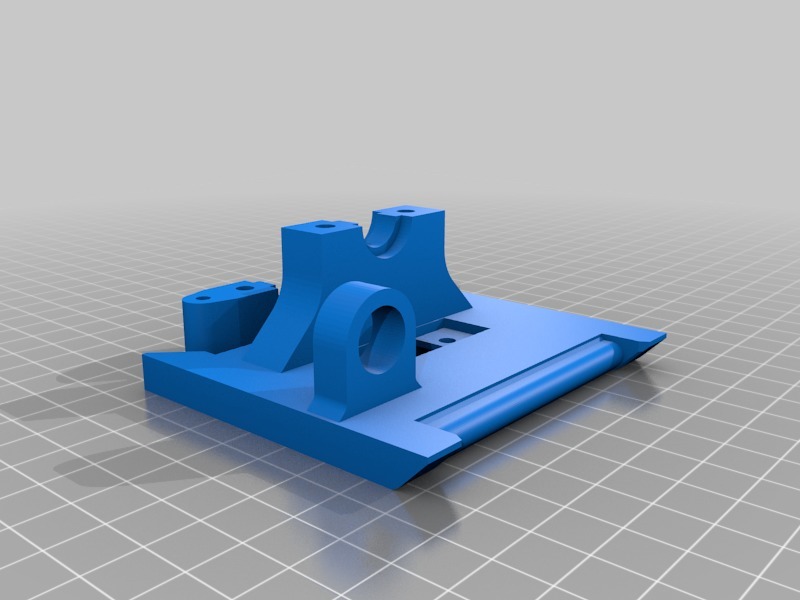 E3D plate for my Quick Fit Carriage DB15 Connector