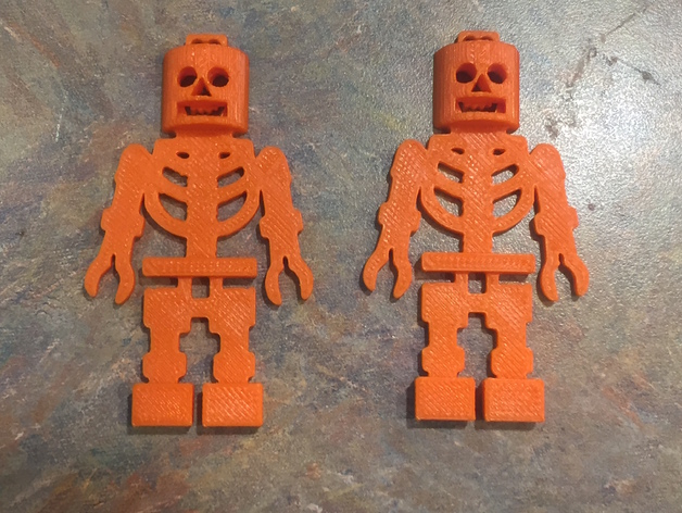 minifigure halloween skeleton