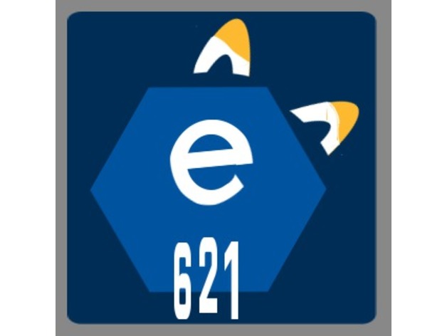 E621 Logo 3D Model