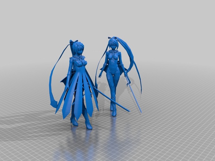 Free STL file Yoga Anime Asanas Poses・3D print object to download・Cults