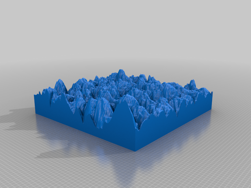 AFM image of an aluminium surface