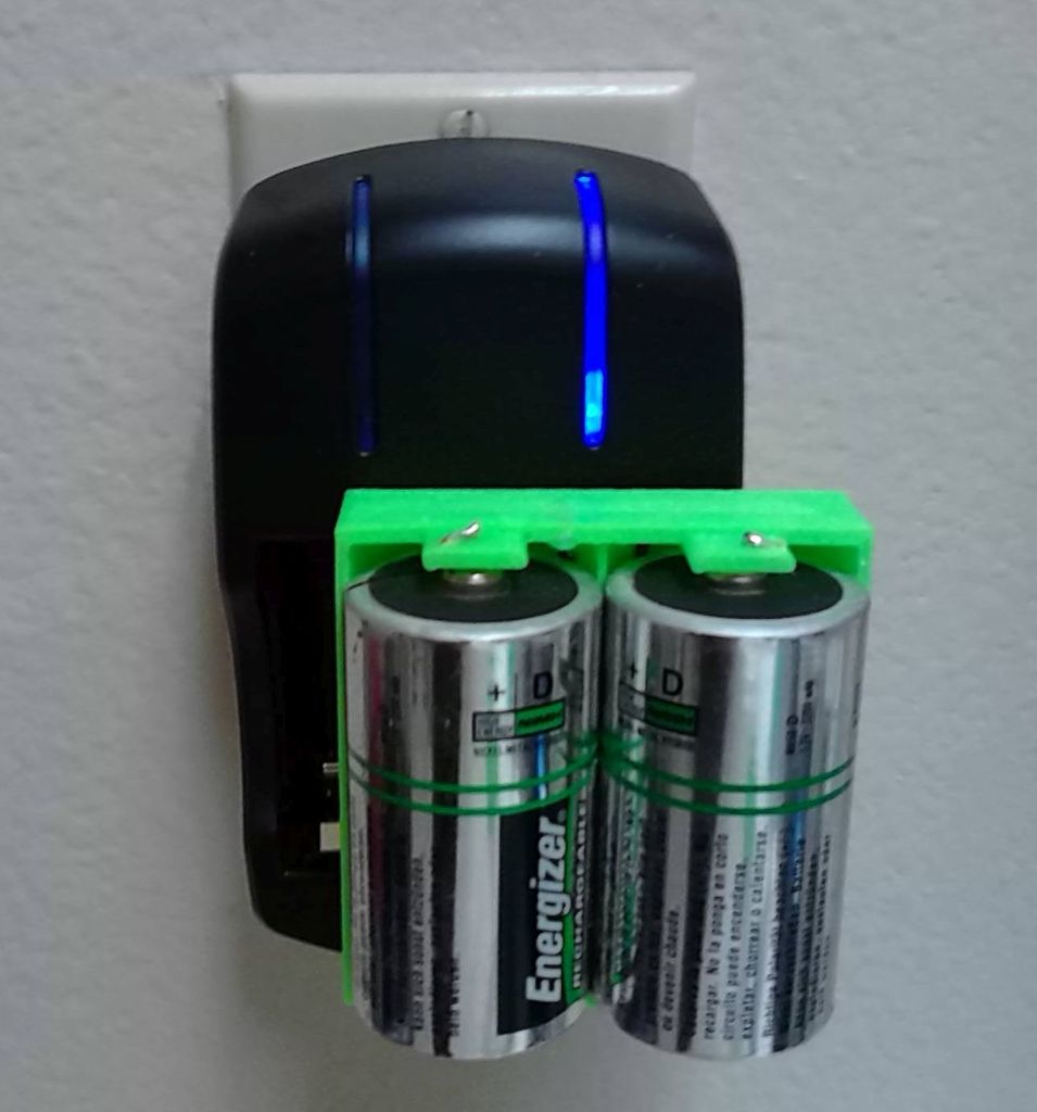Charge adapter D batteries