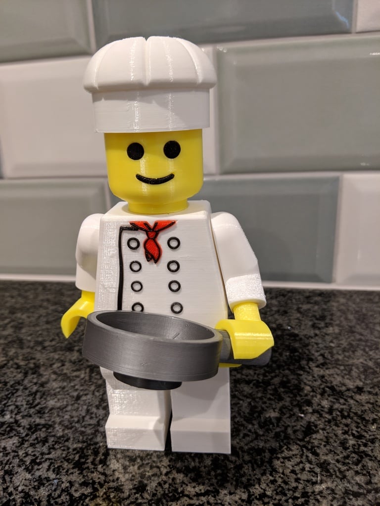 Giant Lego Chef