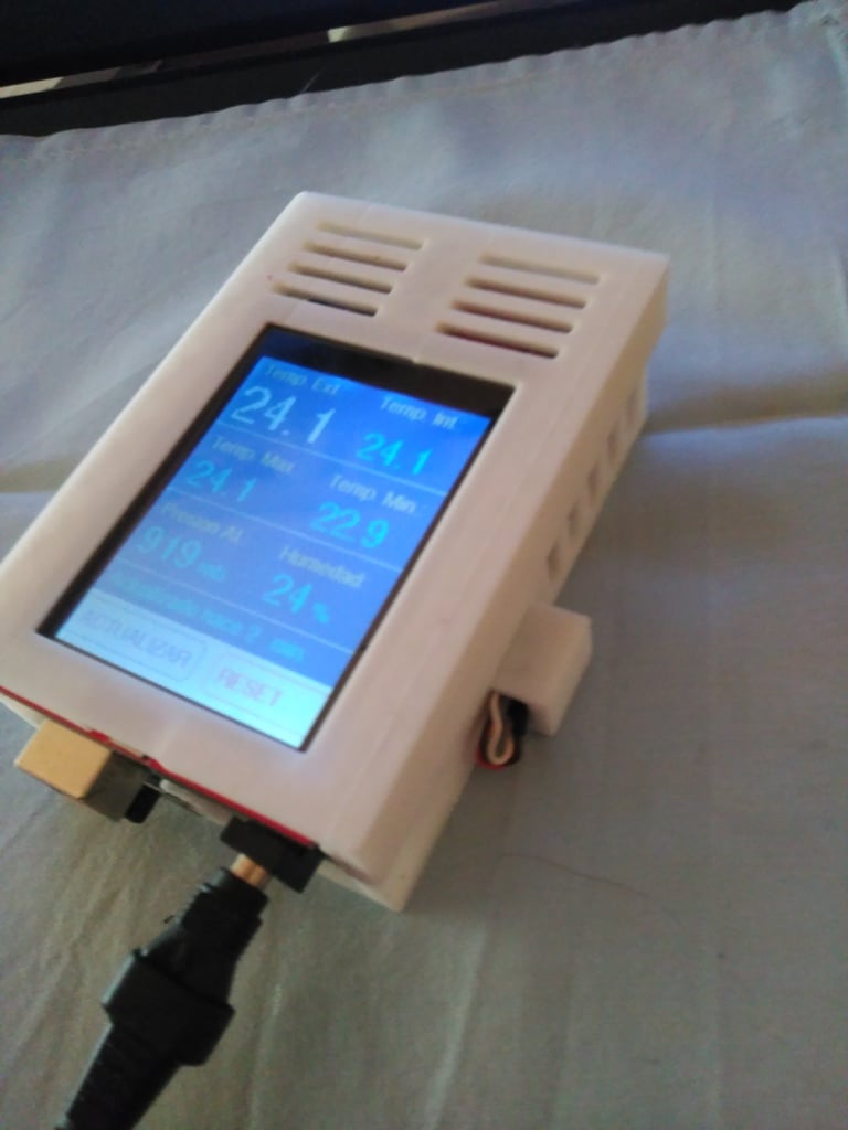 3D Printed Box for Arduino & Tft Lcd TouchScreen 2.4''