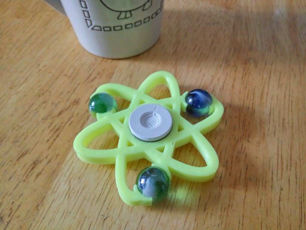 Atom Marble Spinner Customizable