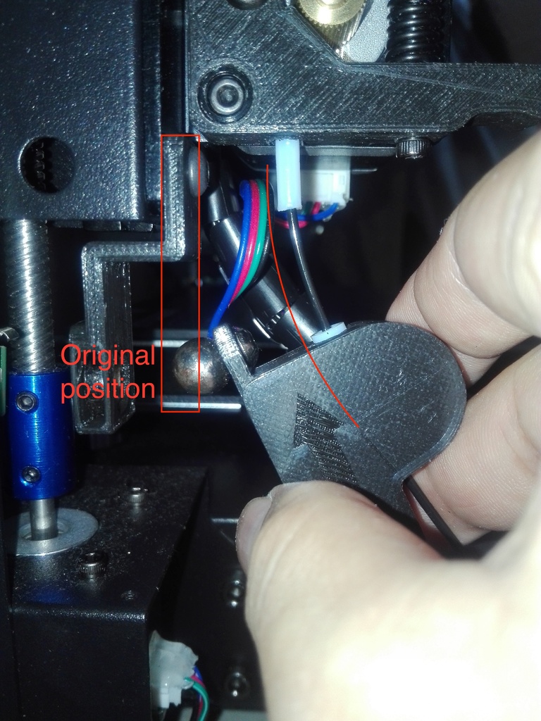 Replacement filament sensor magnet housing - Anycubic i3 mega ultrabase