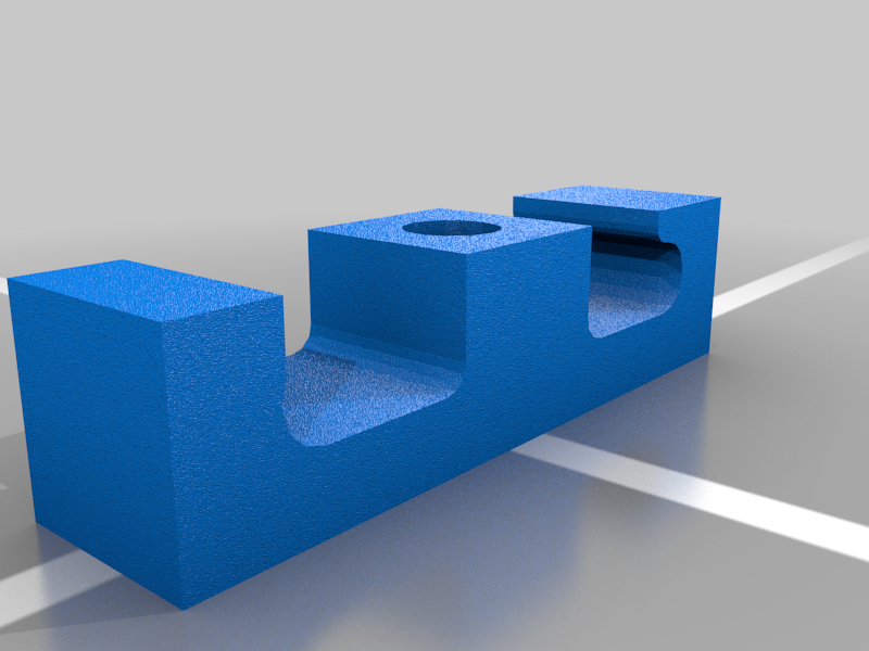 Rigidbot clip-on table leveler