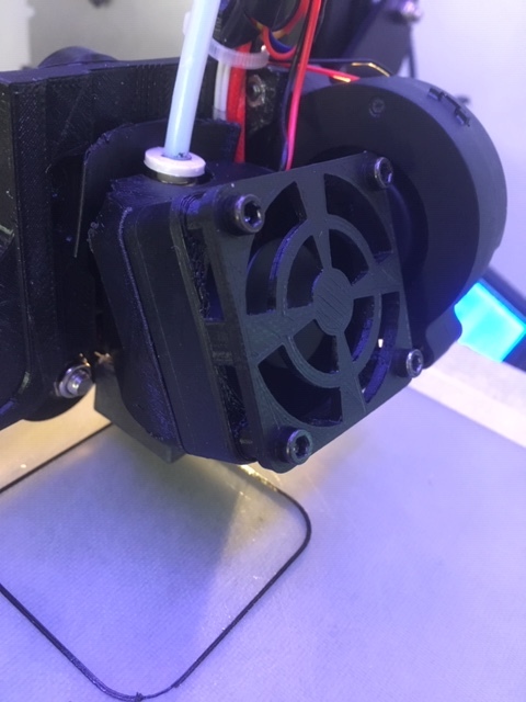 "Silent" 40x40 Fan Cover for Creality CR-10, Ender, Prusa