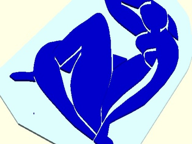Blue Nude II  - Henri Matisse