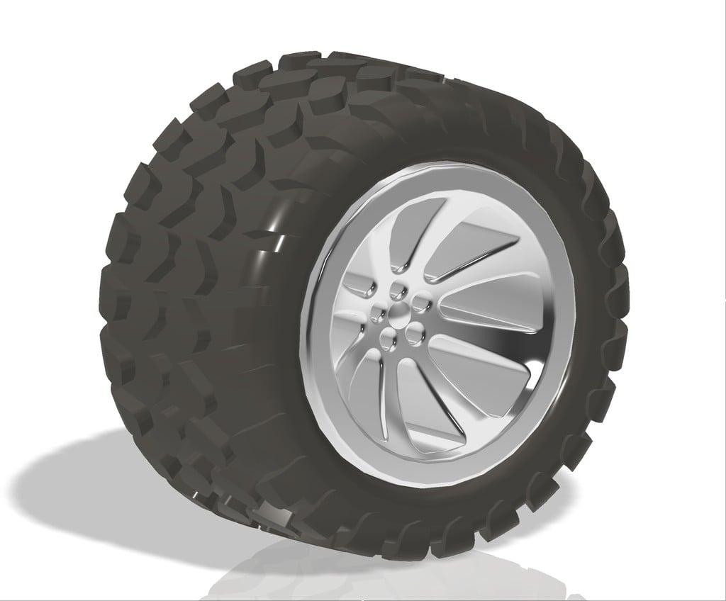 Wheel (Tire, Rim with M6 thread)