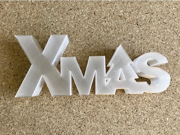 Xmas Lettering Boxled