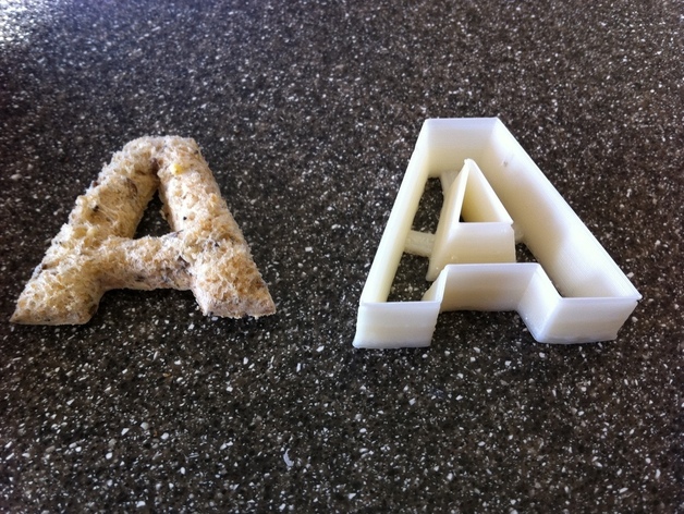 Alphabet Cookie Cutters
