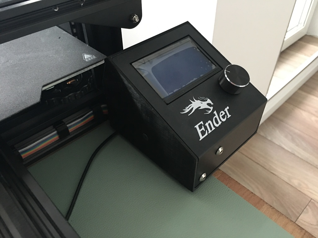 Ender 3 LCD Cover Orange Pi Lite Station
