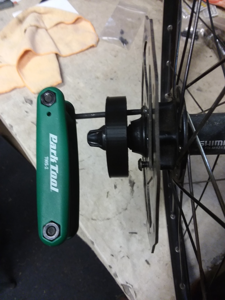 Bike Disk Brake screw alignment tool