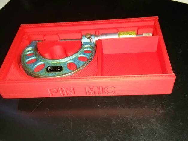 Box for Fowler Spline Micrometer