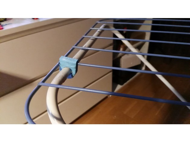 Clothes rack clip replacement