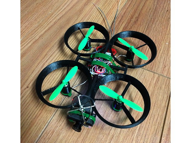 OpenWhoop Parametric Micro Racing Multirotor Drone