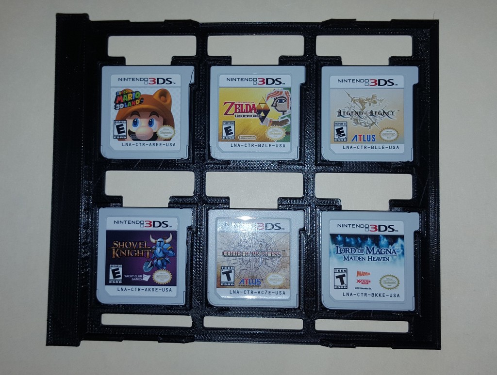Nintendo DS/3DS Jewel Case Game Insert