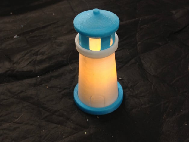 Mini Light-Up Lighthouse