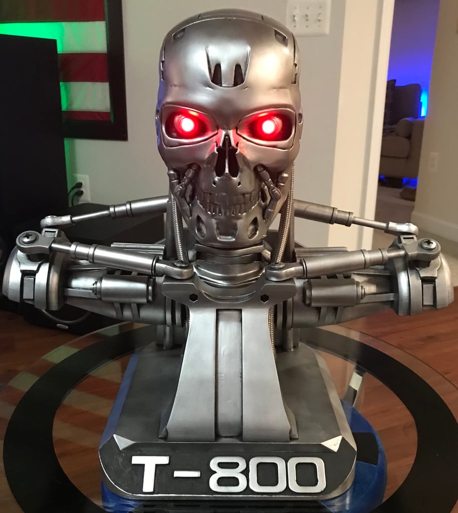 Terminator T800 Full Bust Scaled 1:1