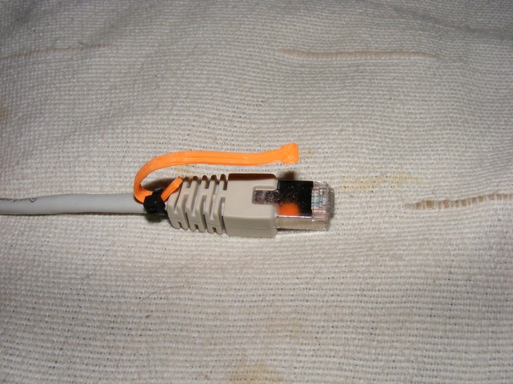 Ethernet (RJ45) Plug Repair 