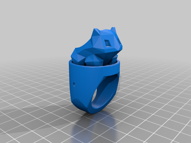 Bulbasaur Planter Ring