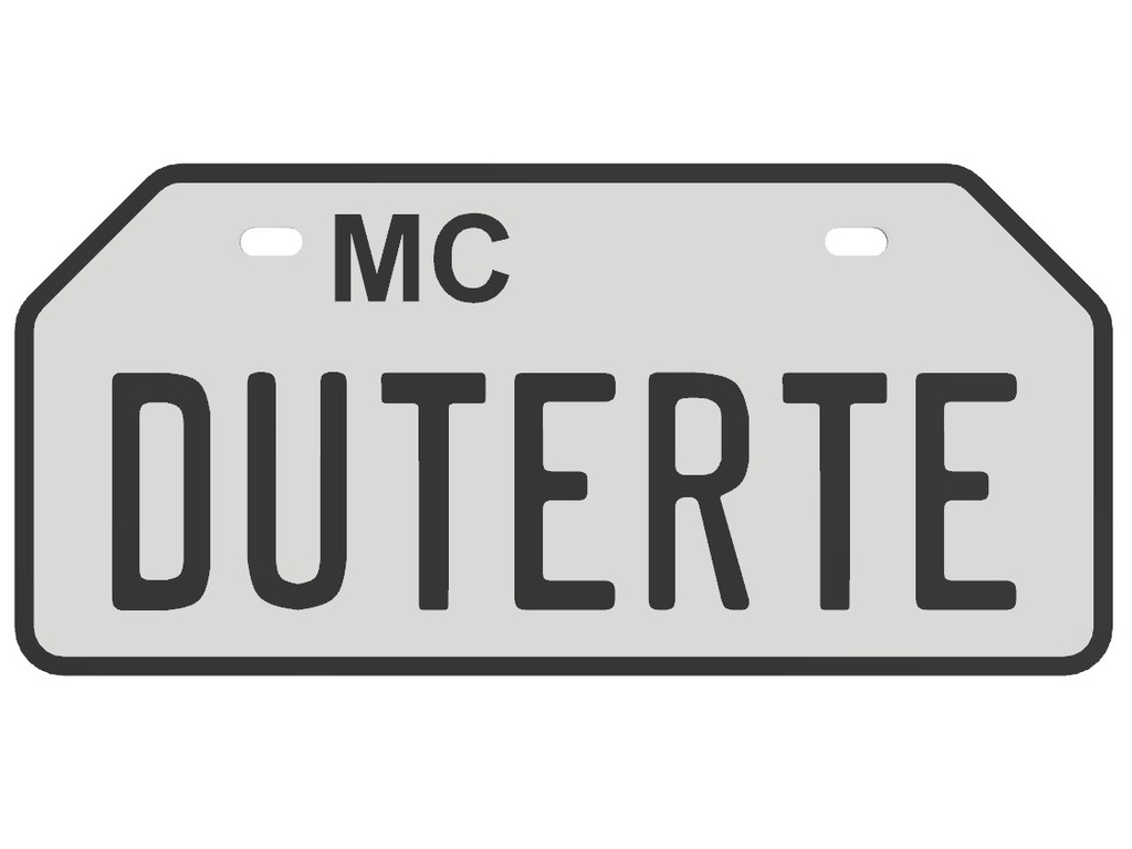 Philippines MC Plate