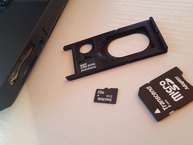 microSD-Card-Storage for ExpressCard/34-Slot