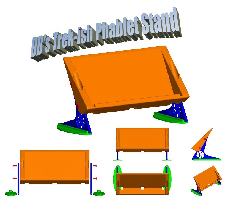 DB's Trek-ish Phablet Stand