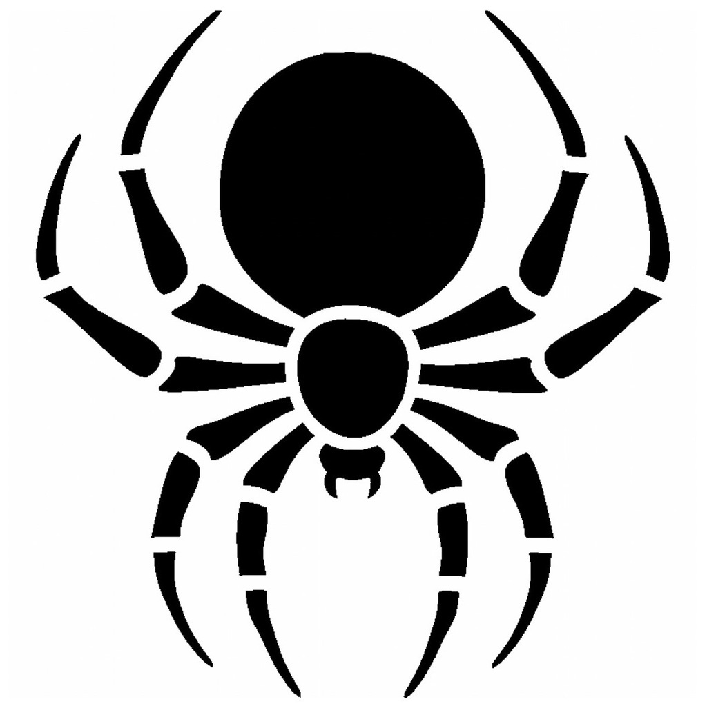 Spider stencil