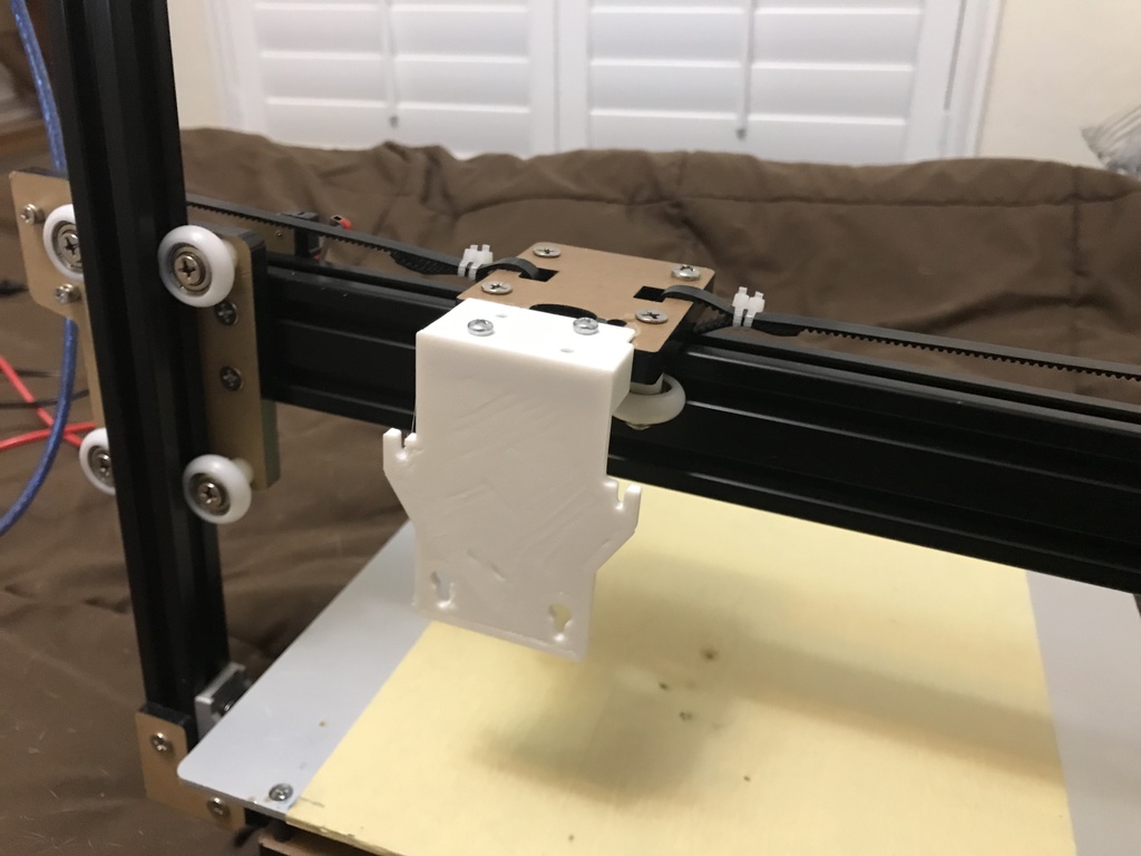 Bracket for Endurance Laser on an Anet A2 3D printer
