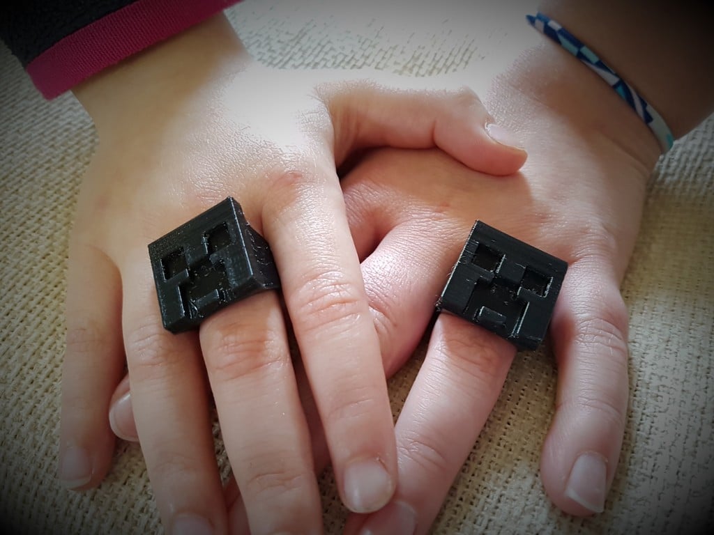 Minecraft Creeper Ring