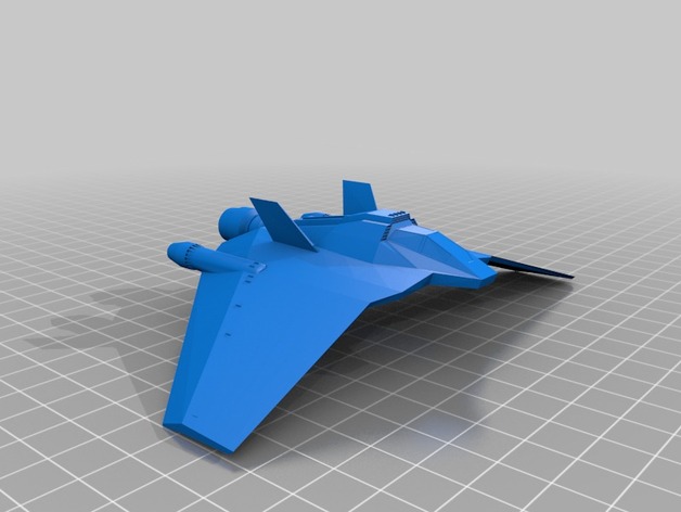 F 302 Space Fighter F302 By Ronondex Thingiverse