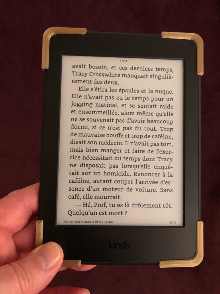 Kindle Paperwhite corners protectors & One-hand reading clip REMIX