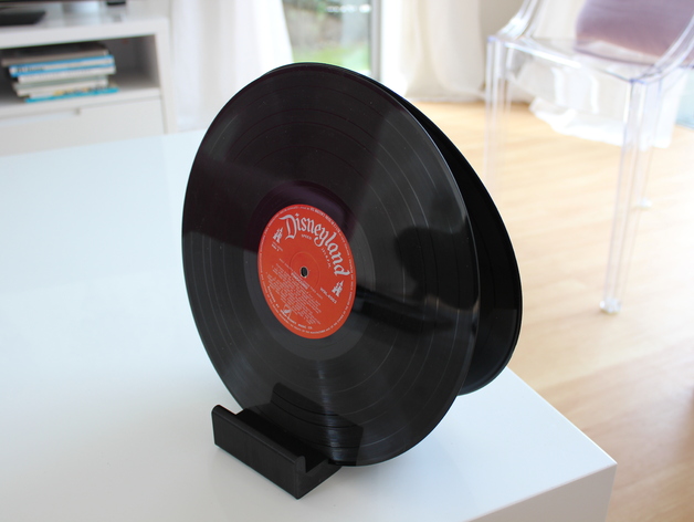 Ghostly Vinyl LP CD record stand